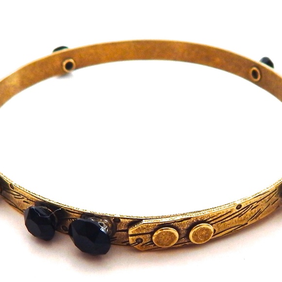 GASOLINE GLAMOUR THUNDERBIRD BLACK POWDER BANGLE - Picture 2 of 3